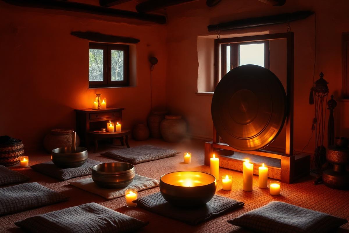 Sound baths
